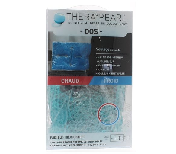 Théra Pearl dos patch chaud froid - 1 patch réutilisable
