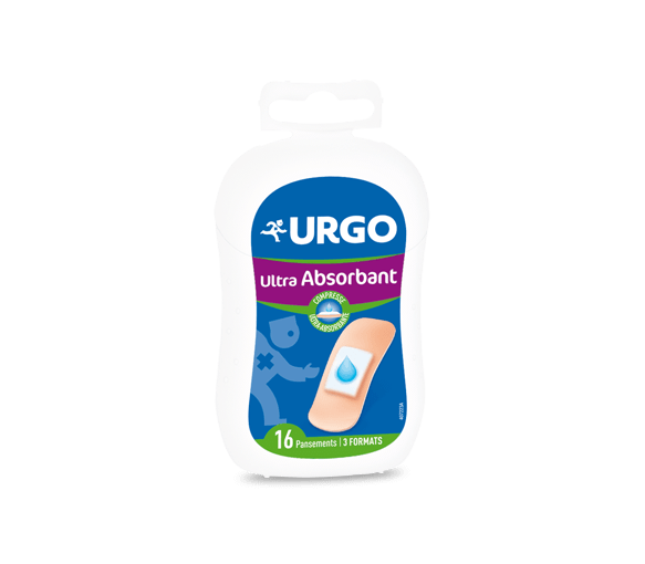 Pansement ultra absorbant Urgo - boîte de 16 pansements