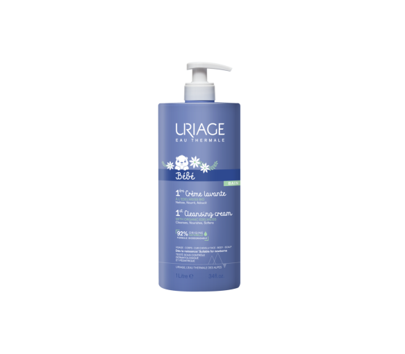 1ère crème lavante bébé Uriage - image 1
