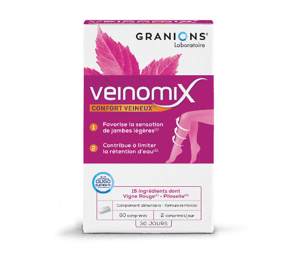 Veinomix comprimé Granions - boite de 60 comprimés