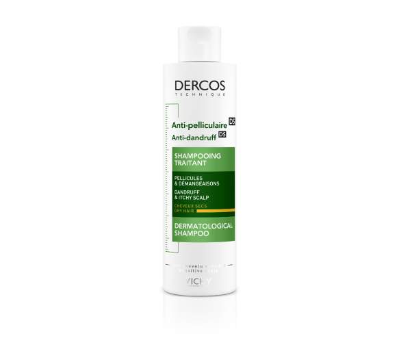 Dercos anti-pelliculaire shampooing traitant cheveux secs Vichy - image 1