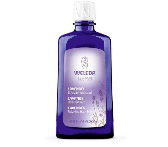Bain relaxant à la lavande Weleda - flacon de 200 ml