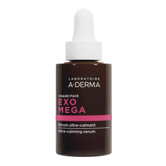 Exomega sérum ultra-calmant A-Derma - flacon-pipette de 30ml