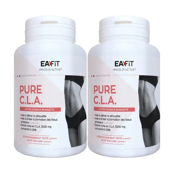 Minceur active pure CLA Eafit - lot de 2 boîtes de 90 capsules