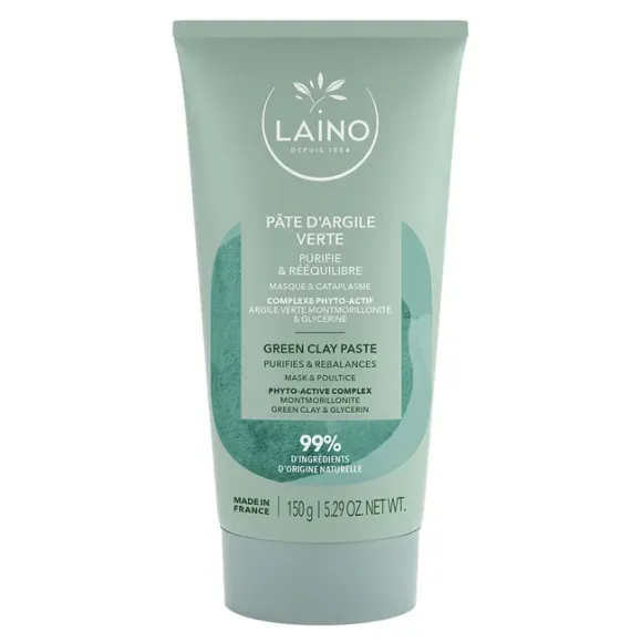 Pâte d'argile verte Laino - tube de 150g