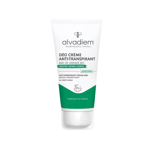 Déo crème anti-transpirant Alvadiem - tube de 50ml
