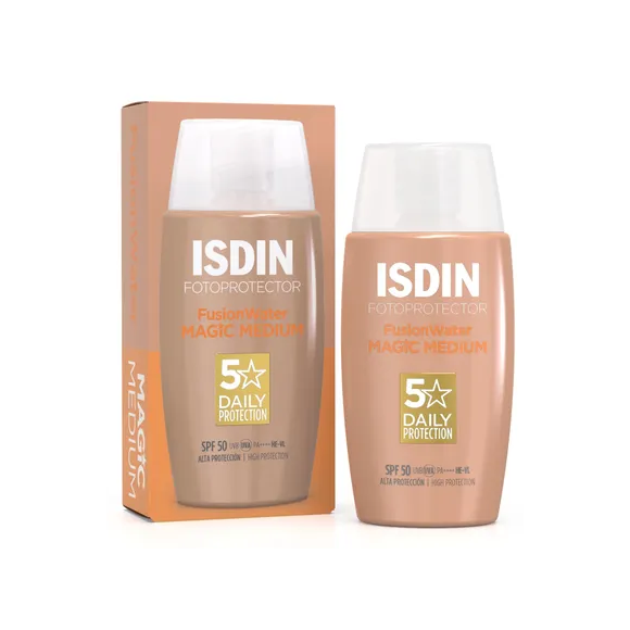 Fotoprotector fusion water magic medium Isdin - flacon de 50ml