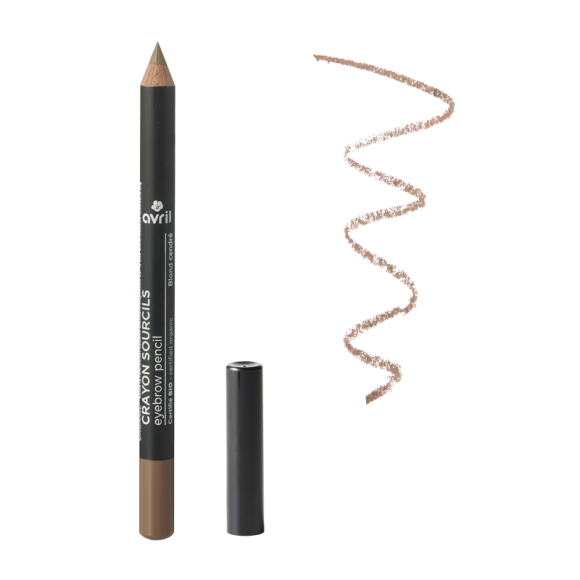 Crayon sourcils bio Avril - crayon de 3g - Blond cendré