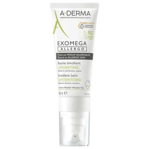 Exomega Allergo Baume émollient anti-grattage A-Derma