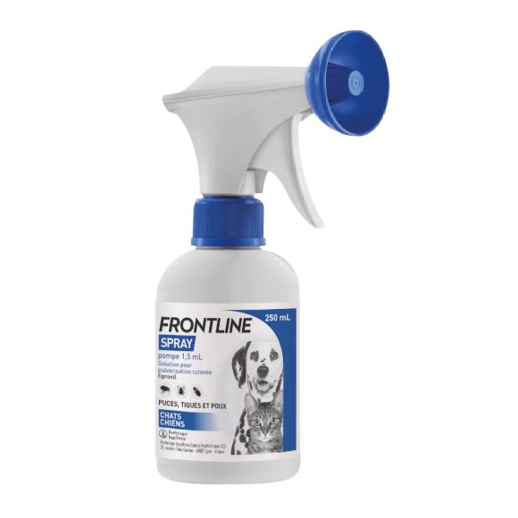Frontline spray chats et chiens