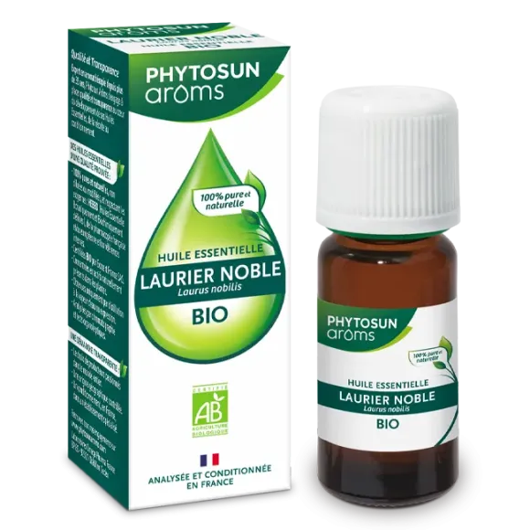 Huile essentielle de Laurier noble bio Phytosun Aroms - flacon de 5 ml