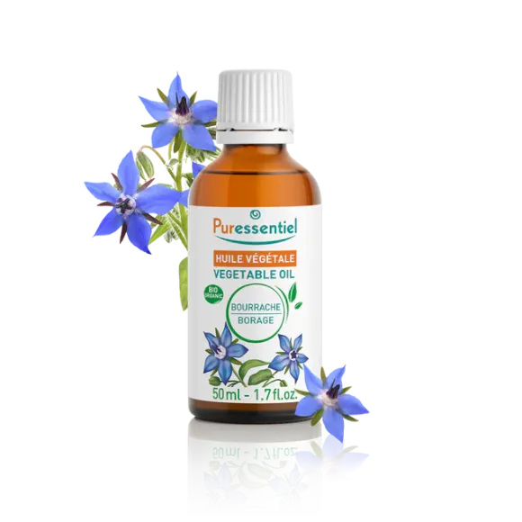 Huile végétale bio de bourrache Puressentiel - flacon de 50ml