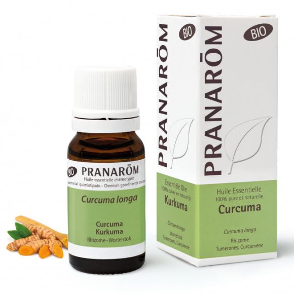 Huile essentielle curcuma longa bio Pranarôm - flacon de 10ml