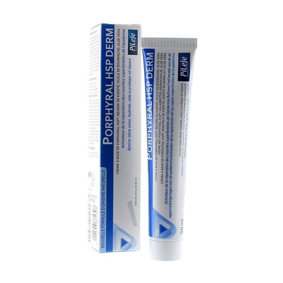 Porphyral Hsp Derm Crème cicatrisation Pileje - tube de 50 ml