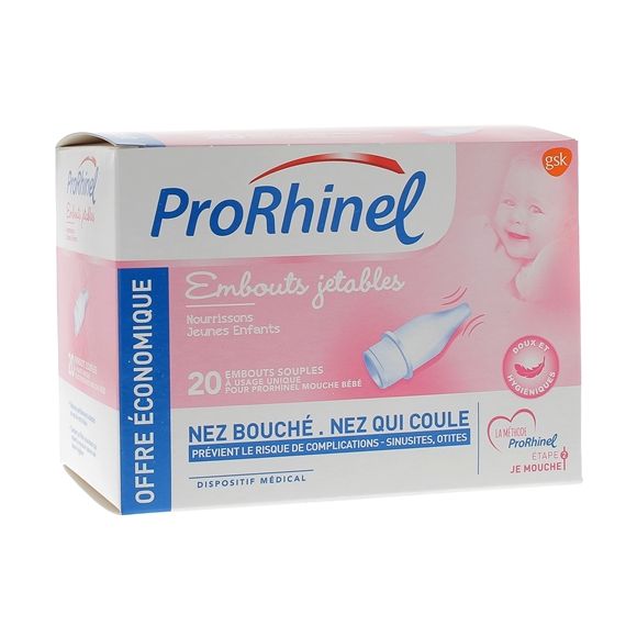 ProRhinel embouts jetables souples