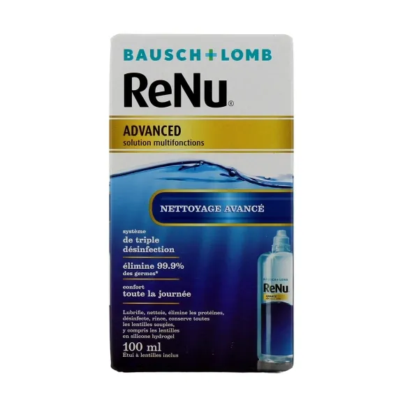 ReNu Advanced Solution lentilles multifonctions Bausch Lomb