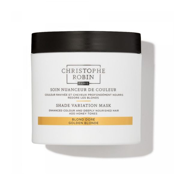 Soin nuanceur de couleur blond doré Christophe Robin - pot de 250ml