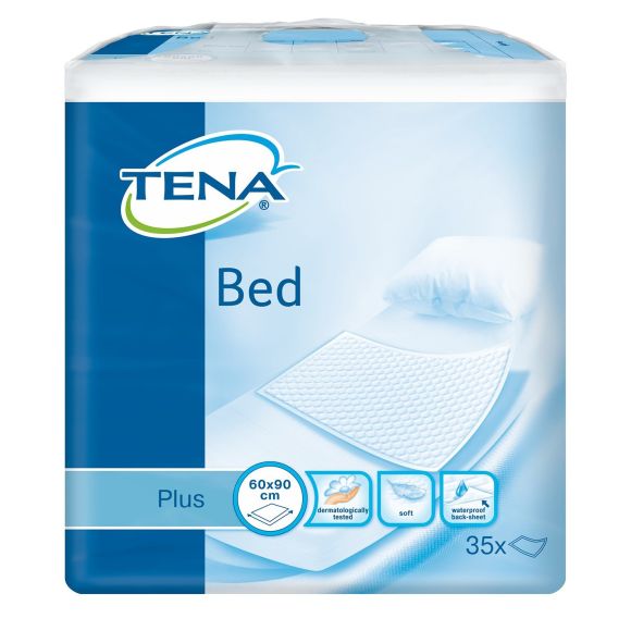 Bed plus alèse 90 x 60 cm Tena - 35 alèses