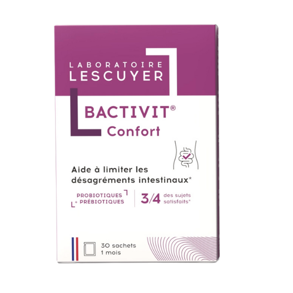 Bactivit confort désagréments intestinaux Lescuyer - boite de 15 sachets